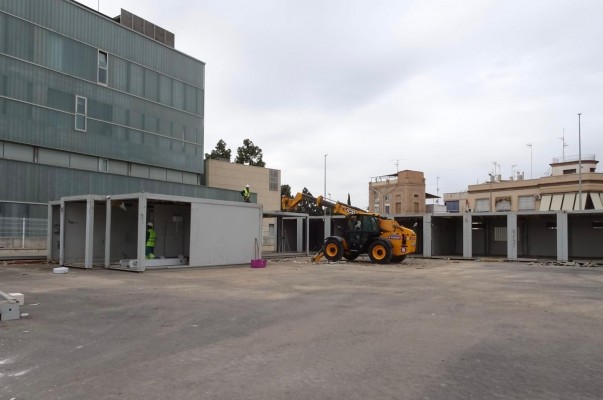 Los antiguos barracones de la guardería de La Paz se despiden de Murcia