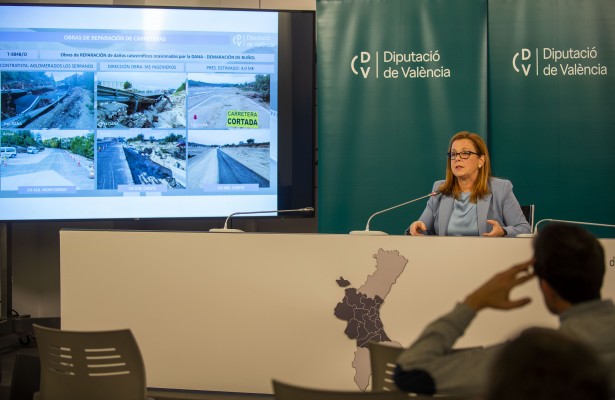 La Diputación cifra en 53'5 millones la reconsrucción de la red provincial de carreteras
