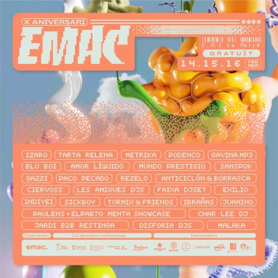 Vanguardia y diversidad: el Emac. presenta el cartel completo para su décima edición en Burriana