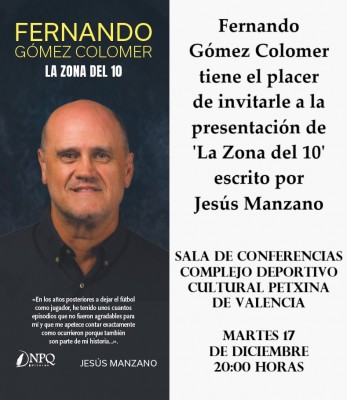 Una biografía de Fernando Gómez Colomer repasa su vida y 