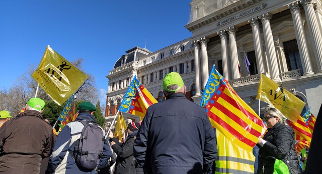 AVA-Asaja sale de nuevo a la calle para protestar contra el acuerdo de Mercosur