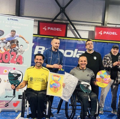 Topher Triviño deja atrás la Dana en Torrent con su triunfo en el torneo internacional de París