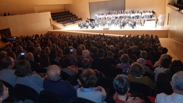 Más de 130 voces celebran en Castelló el décimo aniversario de las 'Nadales de la Plana'