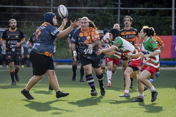 Les Abelles, primer campeón de España de rugby inclusivo