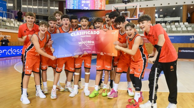 Valencia Basket se clasifica para la Minicopa Endesa 2025 de Gran Canaria