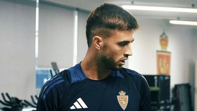 Alberto Marí, con pocos minutos en Zaragoza