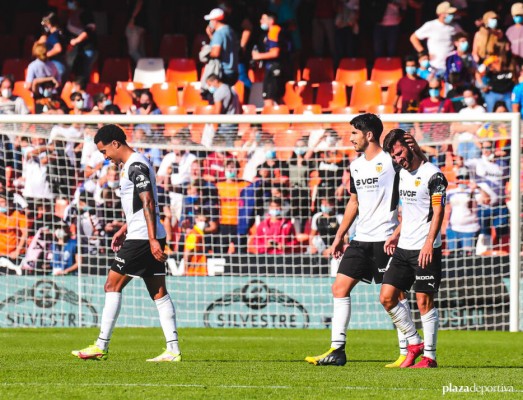 Hubo dos partes, pero el Valencia solo jugó una