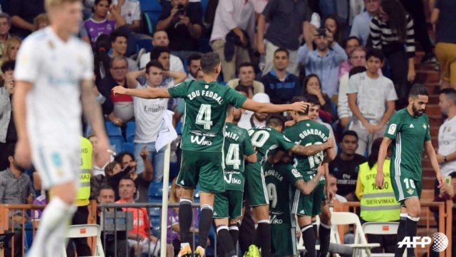 El Betis fulmina la racha de un Real Madrid sin pegada en el Bernabéu