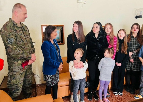 Familiares de militares ucranianos se desplazan a Castelló para descansar lejos de la guerra