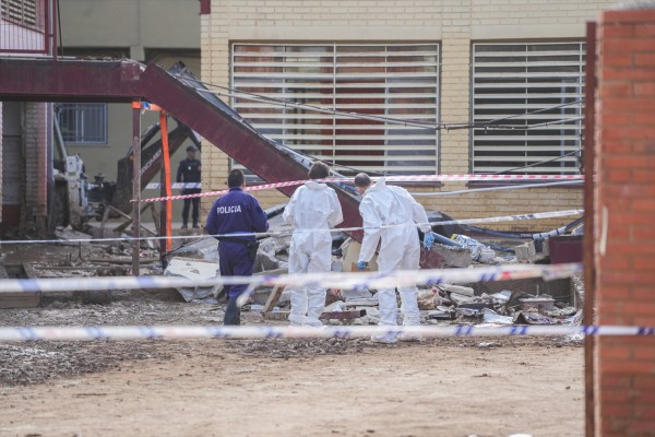 Dos detenidos por la muerte de un trabajador en un colegio de Massanassa tras la Dana