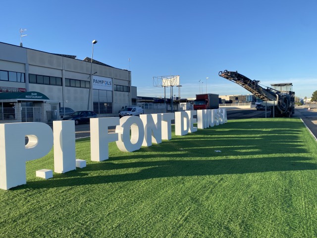 Benifaió y el Ivace mejoran varios tramos viales del polígono Industrial Font de Mussa