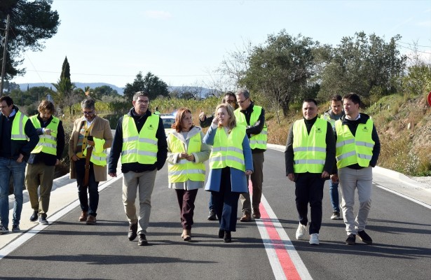 La Diputación invierte más de 16 millones de euros en la mejora de carreteras y caminos de la Vall d'Albaida