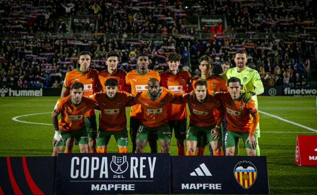 El Valencia no pierde a domicilio en la Copa del Rey desde hace cuatro años
