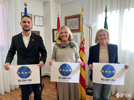La UE aprueba el proyecto REJUV-EU en el que Bétera, Náquera y Serra acercarán Europa a los jóvenes