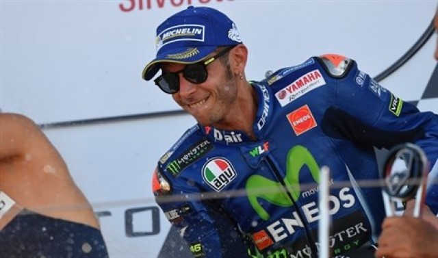 Rossi, declarado apto para correr en MotorLand
