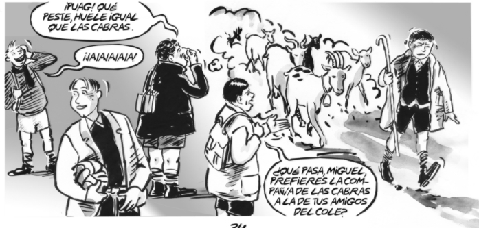 Miguel Hernández de joven, según Ramón Boldú, en 