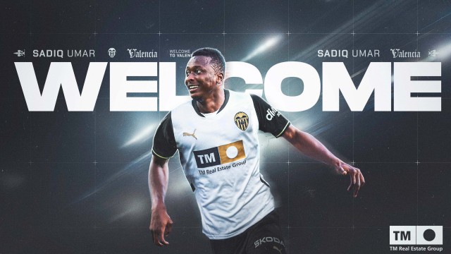 Oficial: Umar Sadiq, cedido al Valencia CF