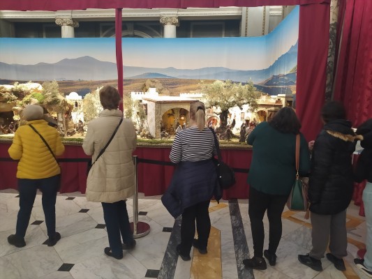 Más de 41.000 personas visitan el belén del Salón de Cristal del Ayuntamiento

