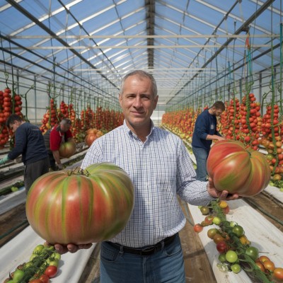 Tomates del tamaño de sandías: los agricultores de la Región cultivarán frutas y hortalizas gigantes
