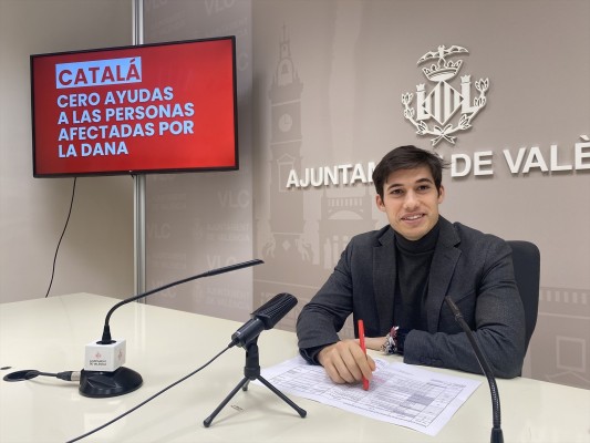 El PSPV exige a Catalá una modificación de crédito para destinar 40 millones a afectados por la Dana