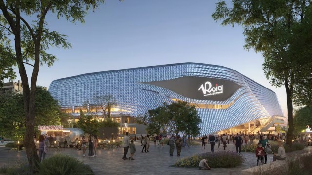 El Roig Arena tendrá una 'piel' de lamas cerámicas con textura de balón de baloncesto