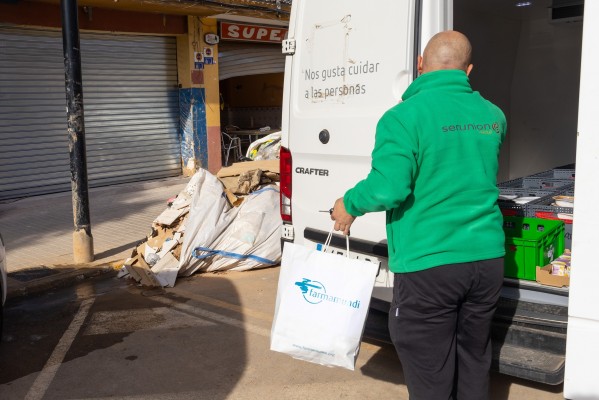 Farmamundi apoya el programa de alimentación a familias en situación de vulnerabilidad tras la Dana en Alfafar