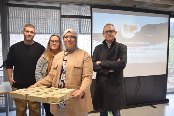 La UPCT crea con hongos y residuos ladrillos biodegradables más resistentes que los tradicionales