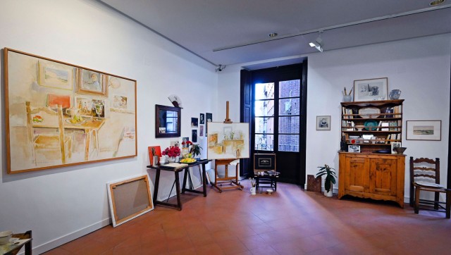 La recreación de la casa-estudio de Ramón Gaya ya se puede visitar en su museo