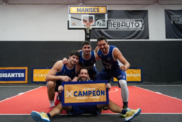 Valencia Basket 3×3 es campeón en Manises