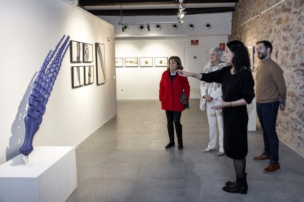 El Centro Cultural Melchor Zapata acoge la obra de Valeria Real 'Del mar al cielo'