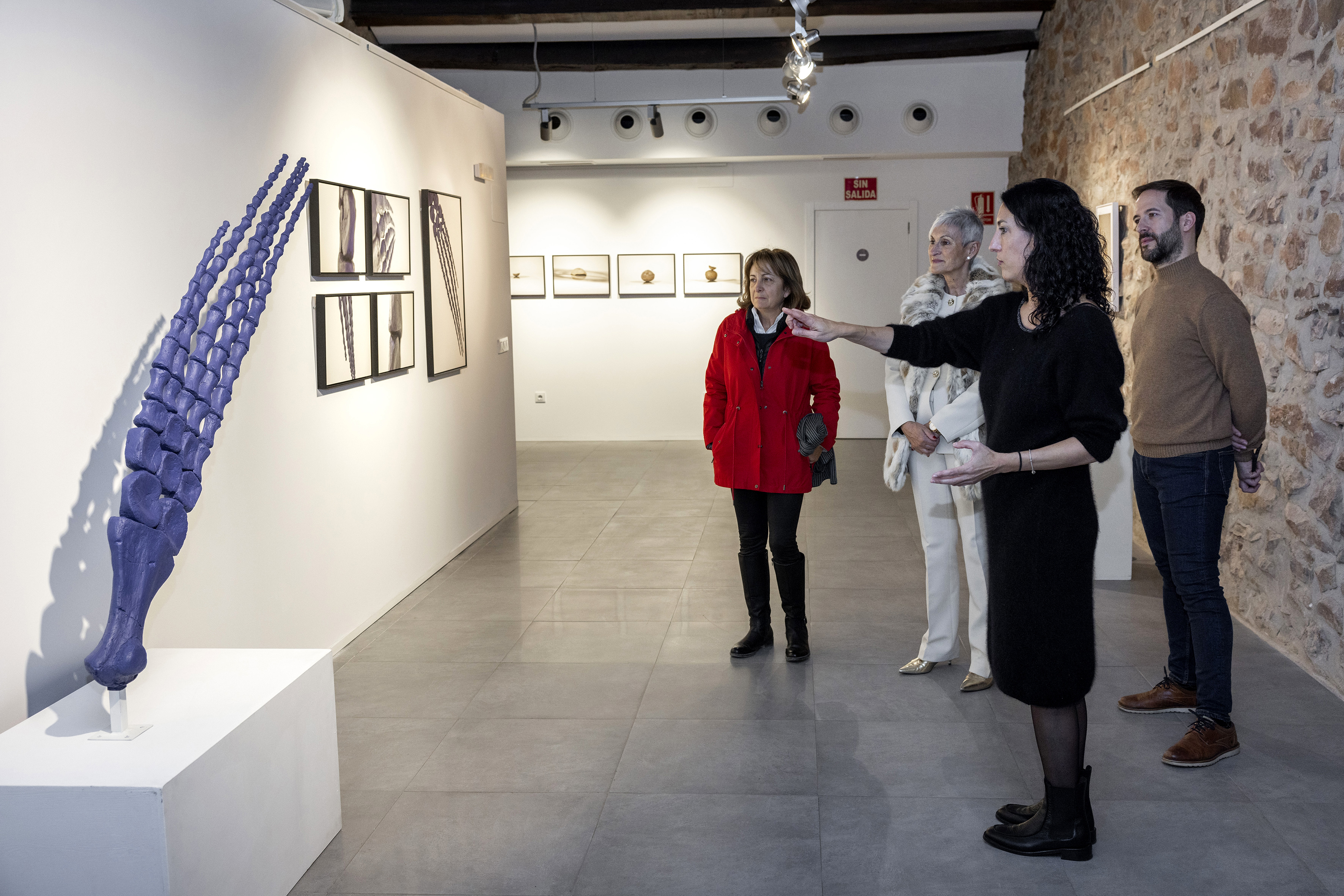 El Centro Cultural Melchor Zapata acoge la obra de Valeria Real 'Del mar al cielo'