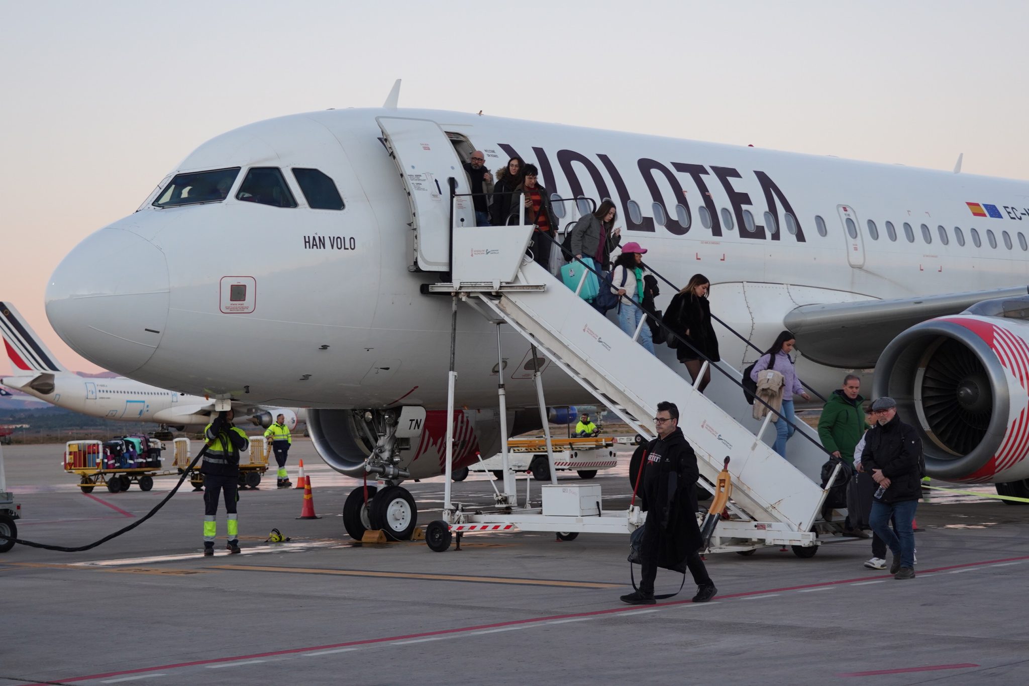 El aeropuerto de Castellón refuerza su campaña de Navidad con el estreno de la nueva ruta a Asturias

