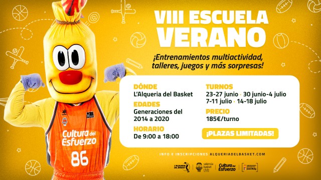 Vuelve la Escuela de Verano en L’Alqueria con su VIII edición