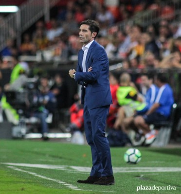 Marcelino dice que el Valencia fue justo vencedor en un partido 
