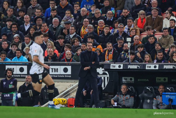 El Valencia solo ganó uno de sus últimos cuatro cierres de año en Mestalla
