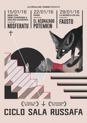 Músicos valencianos hacen sonar a tres clásicos del cine mudo en la Sala Russafa