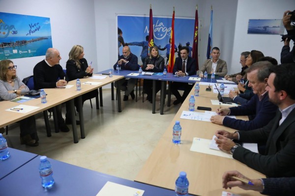 La Región subvenciona con 200.000 euros la reparación el puente de La Isleta en La Manga

