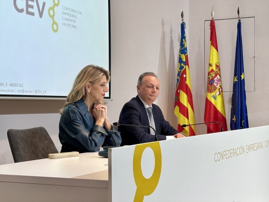 La CEV reclama a Díaz más implicación con las empresas afectadas por la Dana 