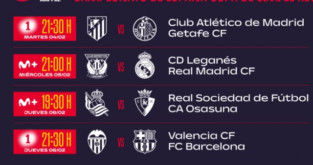 El Valencia CF ya tiene horario para el encuentro de Copa ante el FC Barcelona 