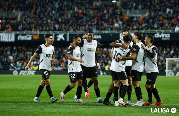 El dato más positivo del Valencia CF de Corberán: siempre empieza ganando