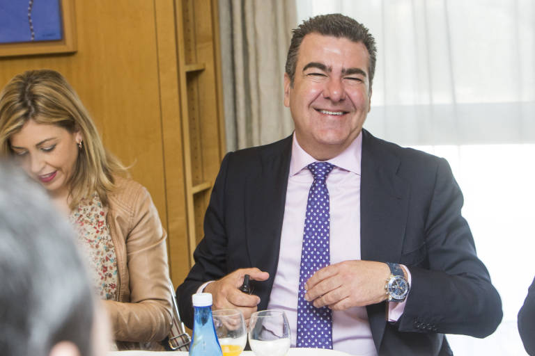 Carlos Bertomeu, presidente de Air Nostrum. Foto: EVA MÁÑEZ - 