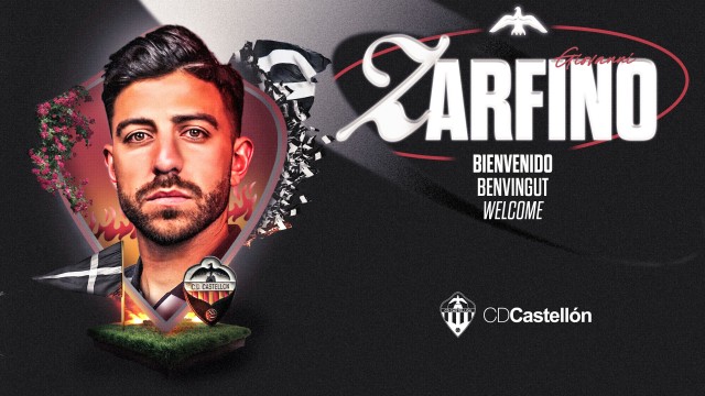 El Castellón cierra el fichaje de Gio Zarfino hasta final de temporada