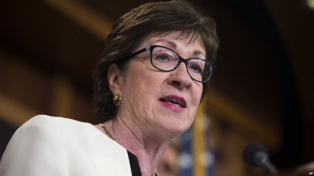 Susan Collins, senadora republicana, se opondrá al último plan de su partido para tumbar el 'Obamacare'