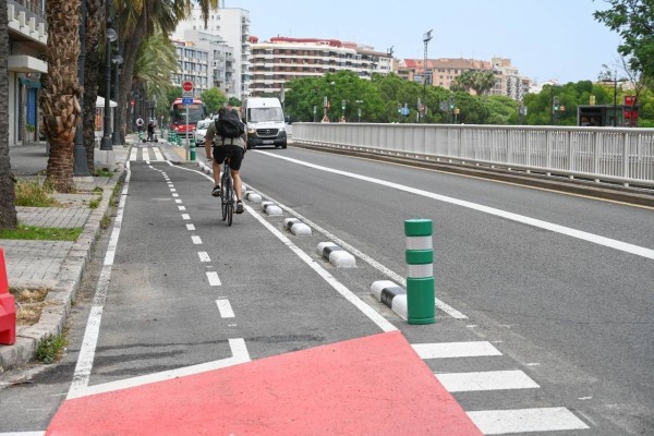 La Junta de Gobierno aprueba el proyecto de carril bici de Gaspar Aguilar y Sant Vicent Màrtir