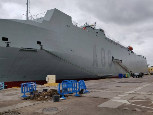 La Armada invertirá 1,5 millones en la varada y reparación de una flota de 22 buques de superficie destinados en Cartagena 
