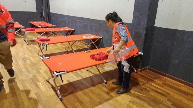 El CAES y el pabellón de Benimaclet acogen a 86 personas en dos días durante la Operación Frío