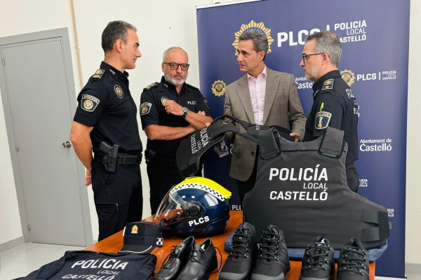 Castelló aumenta en un 70% el presupuesto para la uniformidad de Bomberos y Policía hasta 434.000€