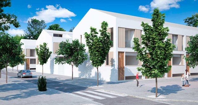 Adosados en València: Habitat construye 48 viviendas a pie de calle en la Fonteta de Sant Lluis