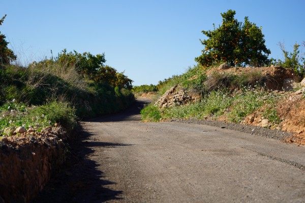 Xàtiva finalitza les obres d'adequació de 14 quilòmetres de camins en la zona nord de la ciutat
