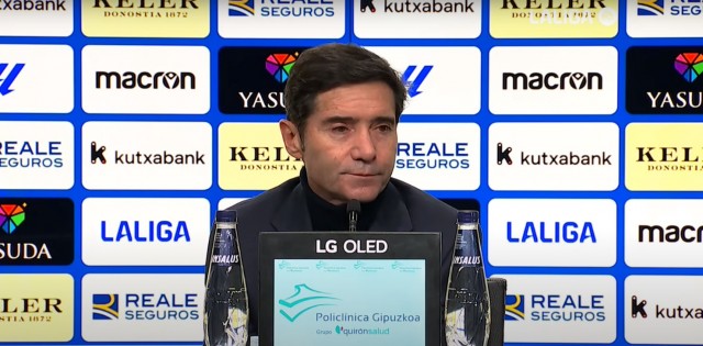 Marcelino, satisfecho pese a la derrota: 